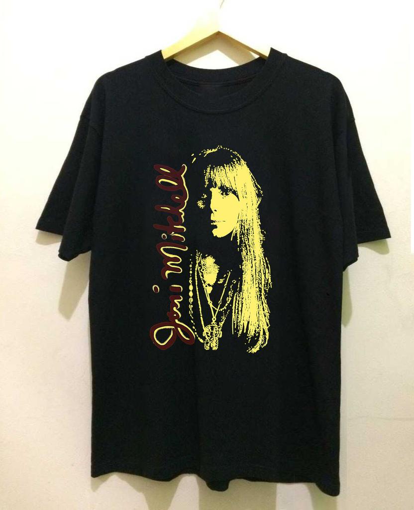 Music Joni Mitchell Poster Cotton Men Women S-2345XL T-Shirt