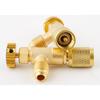 R410a R22 Herramienta de Refrigeración Aire Acondicionado Válvula de Seguridad Adaptador Conexión 1/4" 5/16" Pulgada Macho/Hembra Válvula de Manguera de Carga