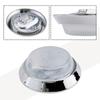 Interior Round Dome Light Base Lens Lamp Cover For Chevy For Camaro 1970-1981 Silver Celling Lamps Cap Car  Accessories