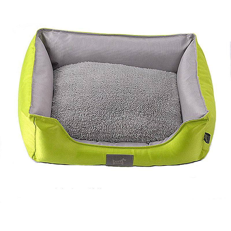 

Съемный двусторонний коврик-гнездо из ткани Оксфорд для маленьких собак, тедди. Опциональная лежанка для собаки. S