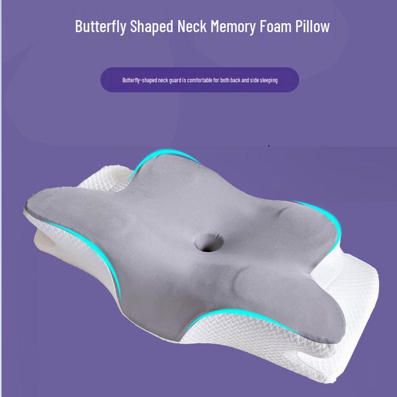 Butterfly Gravity Acupressure Pillow for Neck Support and Massage