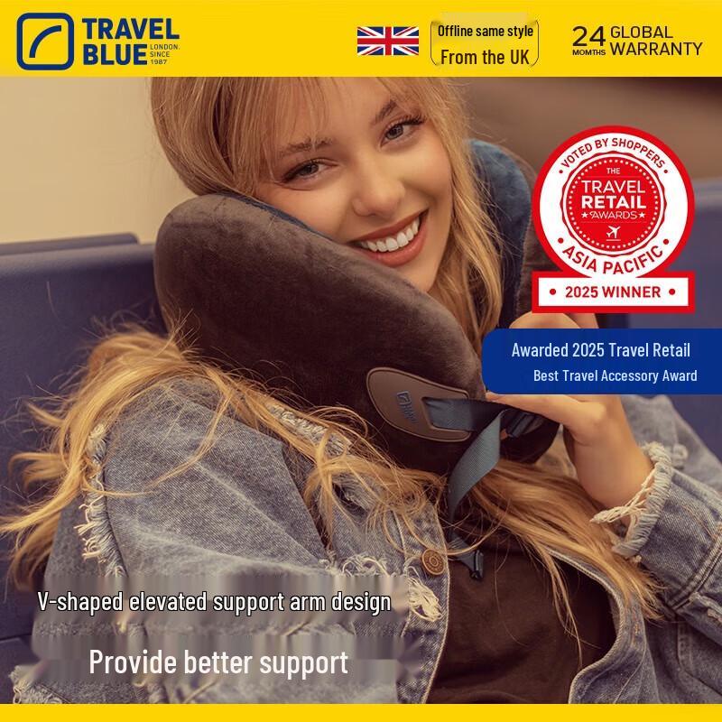 Travel Blue Infinite Neck Pillow