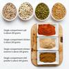 4-Grid Seasoning Jar High-Quality Condiment Storage Container Modular Spice Holder Dust-Proof Seasoning Box For Home Cooking Bbq