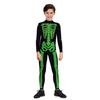 2026 New 3D Skeleton Halloween Jumpsuit for Kids - Boys & Girls