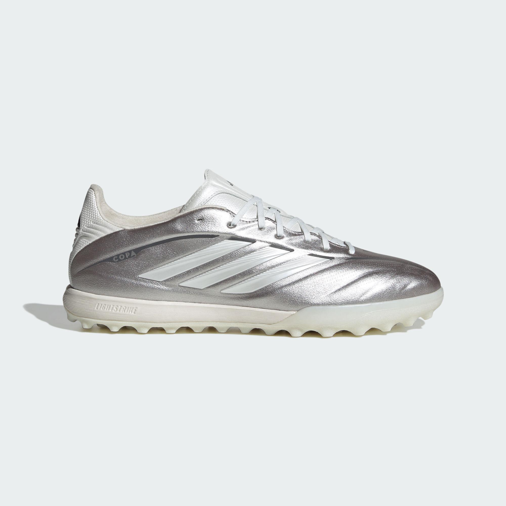 Adidas Copa Pure.4 Artificial Turf Soccer Shoes Unisex Silver Gray 42.5