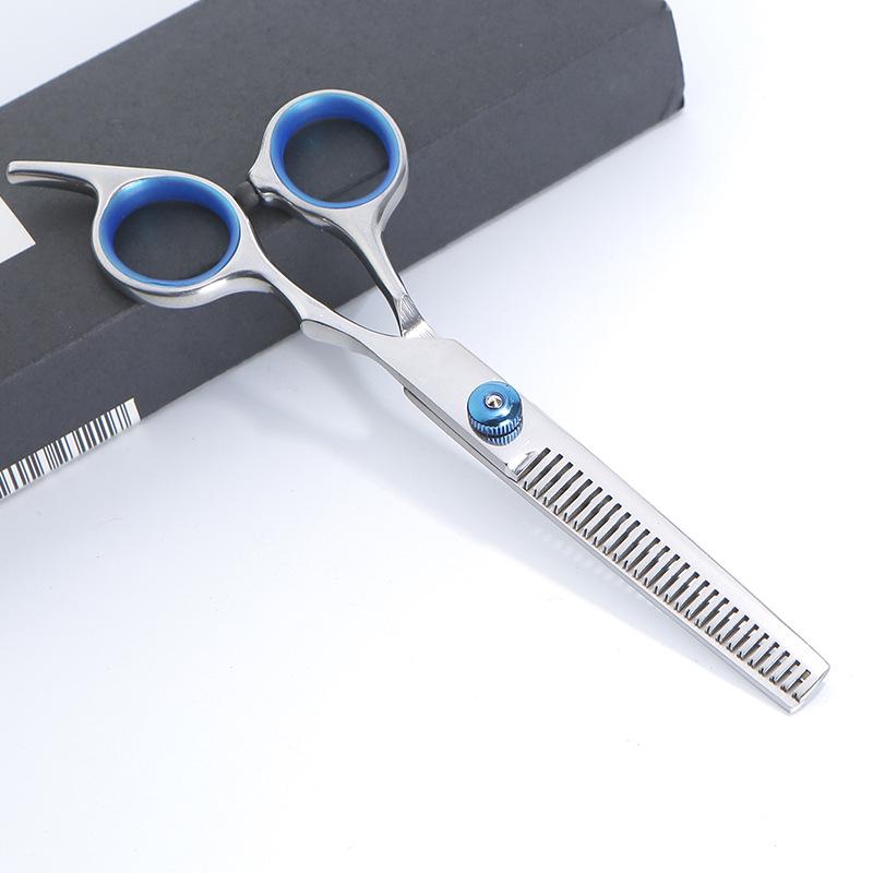 Professional Stainless Steel Thinning Barber Scissors for Home Hairdressing