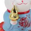 4.13x3.74x3.27in Chinese Fortune Cat Ornament Desktop Auspicious Decor  Window Embellishment