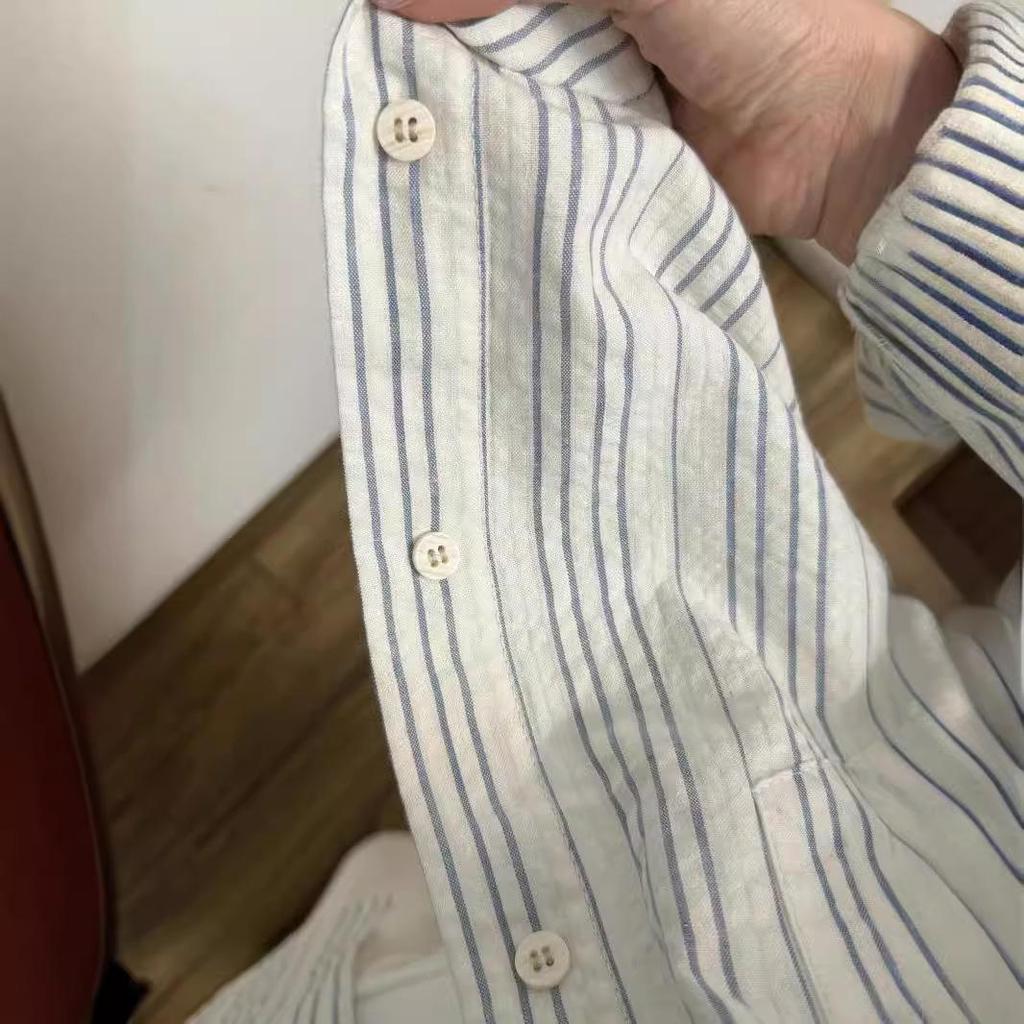 2024 Women's Lightweight Cotton Sunscreen Blouse - Slim, Fresh & Versatile for Summer