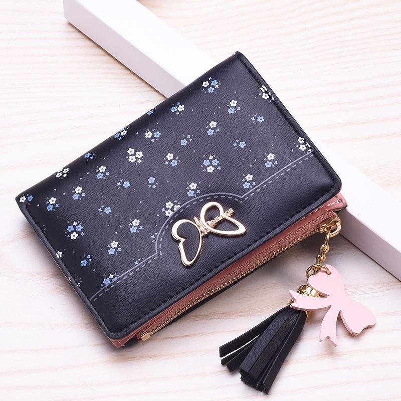IELGY Women's Short Wallet Korean Style Mini Fresh