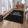 Motivational Quote Carpet Mat Rug Home Decoration Floor Rug for Living Room Bedroom Office Home Living Room Decor Bedroom Decor
