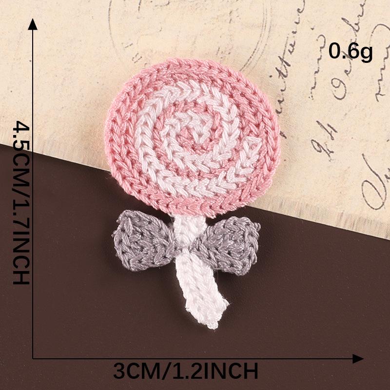 

Embroidery Label Mushroom Lollipop Diy Hand Account Accessories Accessories Patch Cloth Sticker Brooch Jewelry Hair Accessories Embroidery Sticker G2R-C-2-9