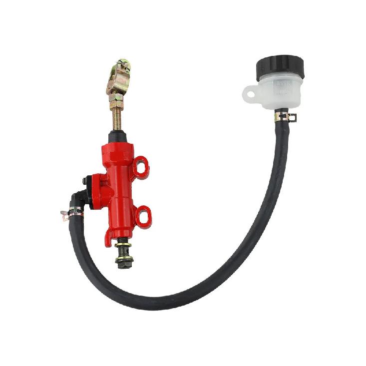 Rear Brake Pump for CG150 Motorcycle Engine Replacement Master Cylinder Pump Made with Aluminum Alloy for Long Term Use