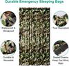 Emergency Sleeping Bag Waterproof Lightweight Thermal Bivy Bag Survival Blanket Portable Nylon Bag for Camping Hiking Outdoor