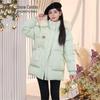 SNOWFLYING Women's Short Faux Fur Collar Down Jacket X301420726F