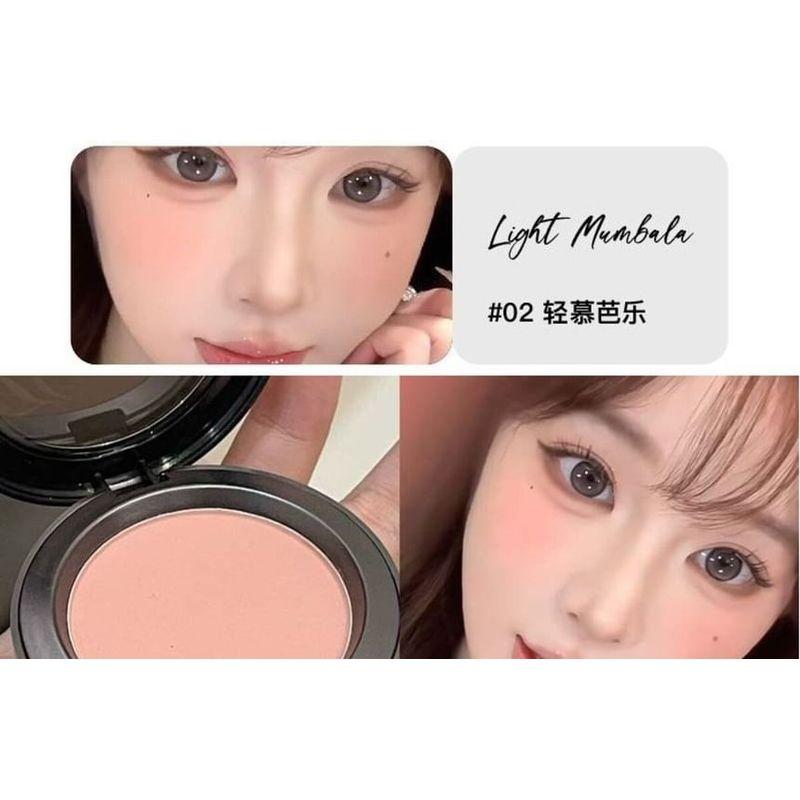HERORANGE - Light Pink Mist Monchrome Powder Cheek Blusher - 1-3