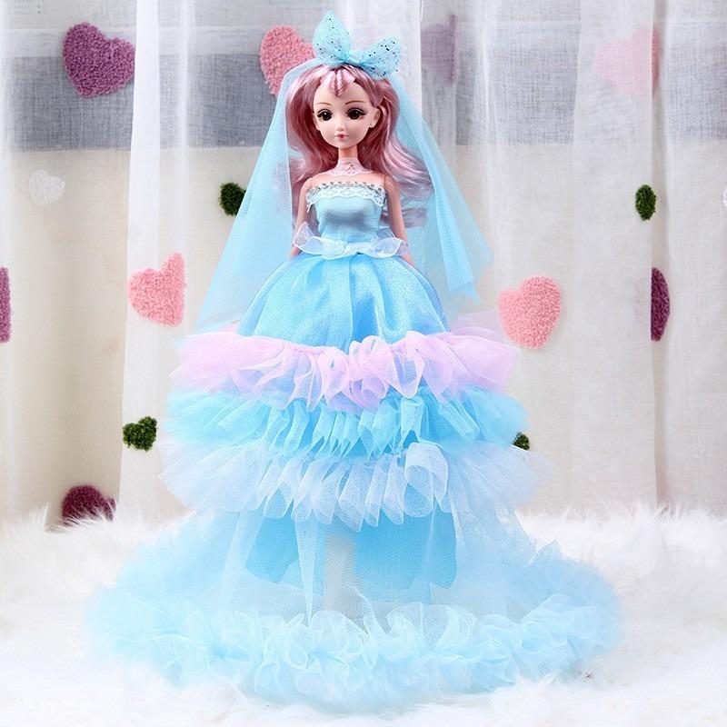 Large 45cm Princess Doll Toy Gift Set For Kids Birthday Gift