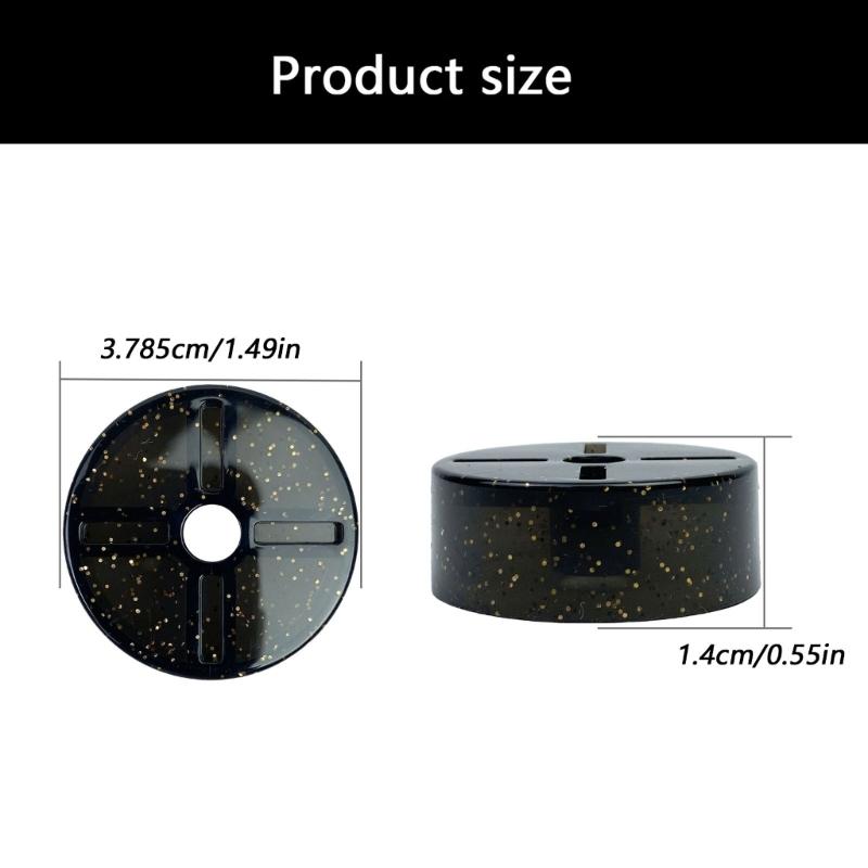 LP45 Turntable Adapter For LP45 Vinyls Player Large Hole Vinyls Records Secure Stabilizer Vinyls Record Dome ABS Build