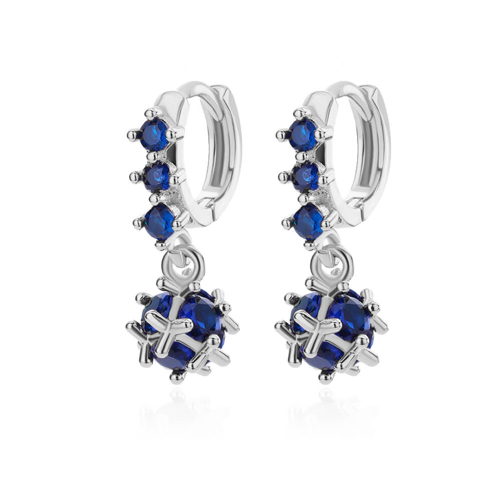 

Серьги-подвески из нержавеющей стали с зеленым цирконом для женщин, сферические серьги, трендовые роскошные свадебные украшения