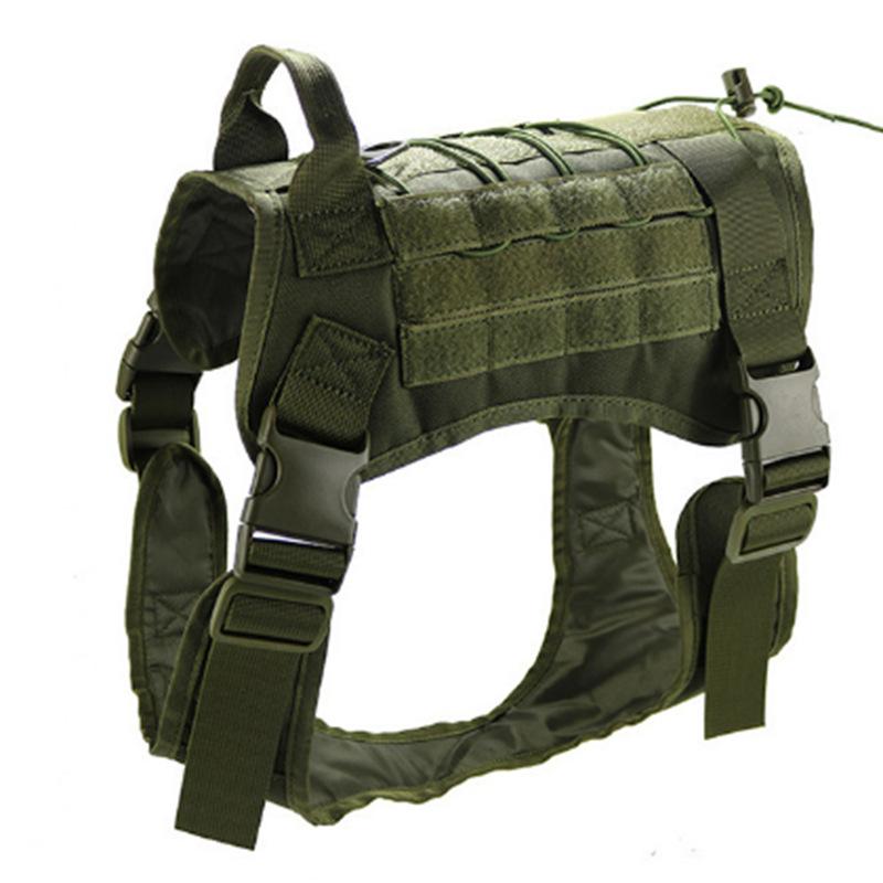 Military-Grade Tactical Dog Collar for Medium & Large Dogs - Durable Nylon for Training