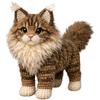 Tabby Cat DIY Crochet Kit for Beginners Adults Birthday Gifts Easy Arts and Crafts Knitting Kit W/ Step-by-Step Tutorials