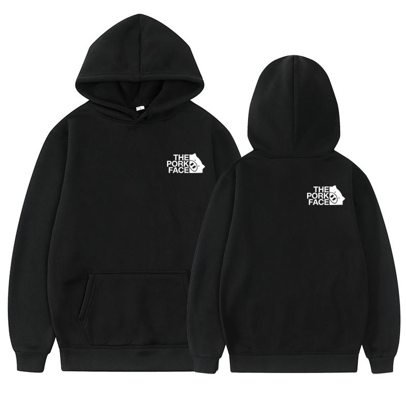 revenge embroidered moletom com capuz