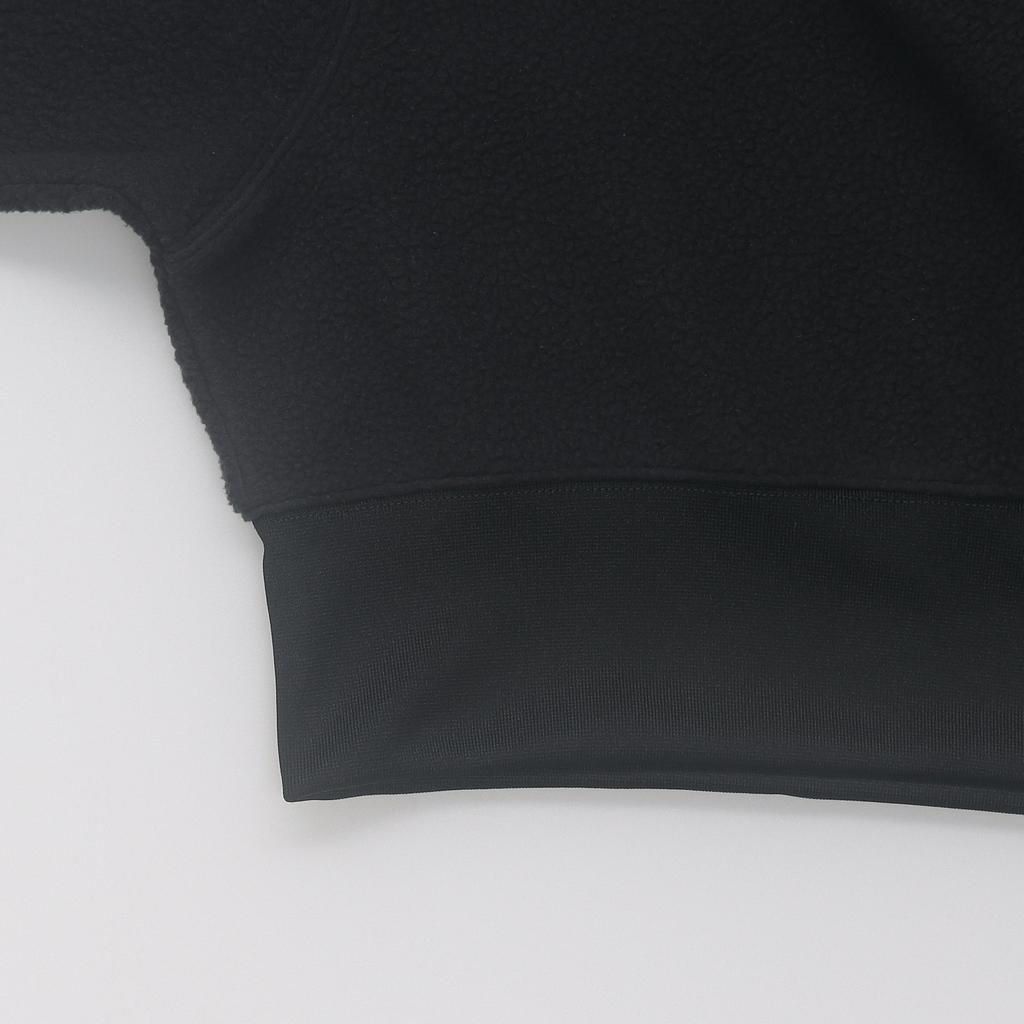 Nike Logo Printed Pattern Crew Neck Pullover Long Sleeve Sweatshirt Women Sweatshirt Black DQ6845-010