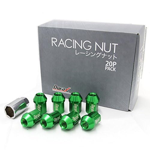 Durax BBP150GS Lightweight Aluminum Wheel Nut Racing Nut M12 P1.5 Bag Nut Short Type