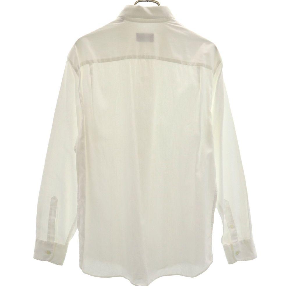 Emporio Armani Long Sleeve Button Down Shirt 43/17 White System Men's Used