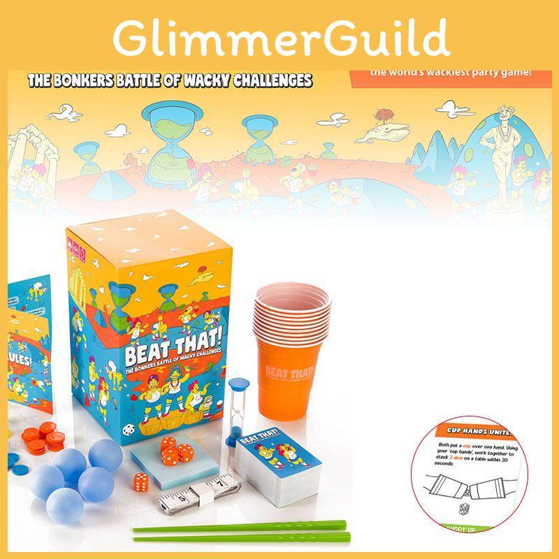 Beat That Entertaining Board Game For Children Adults With Ridiculous Challenges