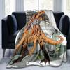 1pc Water Treatment Tyrannosaurus Blanket Soft Throw for Room Decor, Perfect Gift Idea for and , Living Room .K099
