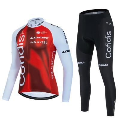 Cycling Suit Men's Long Sleeve Suit Bicycle Quick Drying Breathable Road Bike Cycling Suit