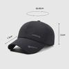 Letter Embroidery Hat Men's Summer Thin Outdoor Baseball Cap Quick-Drying Fishing Sunshade Sun Cap