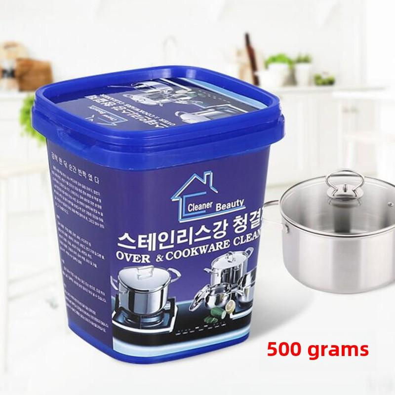1PCS Kitchen Multi-Functional Decontamination Cream Stainless Steel Cleaning Cream Pot Bottom Polishing Embroidery Rust Removal Detergent
