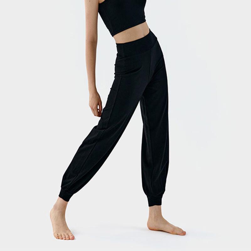 OEING Women's High-Waist Cuffed Yoga Pants