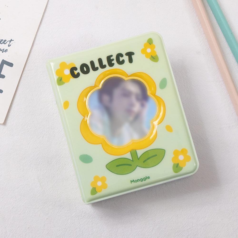 

PVC Photo Album Mini Card Album Cute Photocard Holder зелений