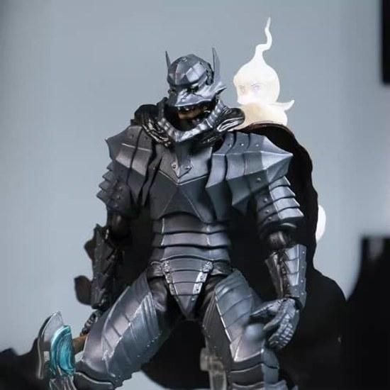 Sword Wind Legend Brand Warrior Black Swordsman Madness Armor Berserker Berserk Guts Approximately 160mm Tall PVC Painted Finished Product Figure