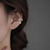 Sternenhimmel Perlenquaste Ohrhaken mit Zirkonia – Kein Piercing erforderlich