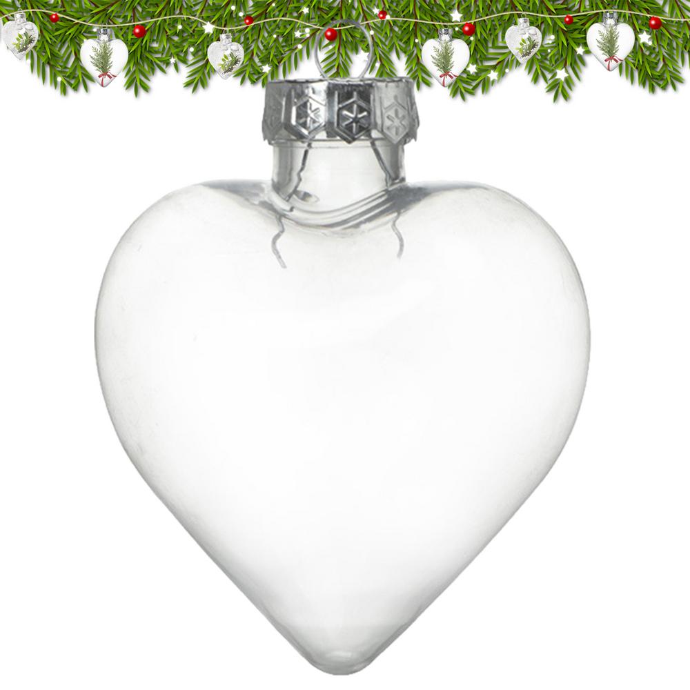 Clear Ornament Balls Stuffed Hollow Baubles Funny Christmas Ornaments Balls Dangling Hollow Baubles For Wedding Birthday