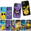 For Samsung Galaxy A07 A13 A12 A23 A50 A51 A52 A53 A70 A71 A72 A04 Note 20 9 8 10 Case GO Gengar Lovely P-Pokemons P-Pikachus