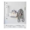 Yamazaki Jitsugyo Magnetic Hanger Hook L Set of 2 White W2.2 x D6.6 x H10cm (per piece) Tower Strong Magnet Load Capacity 1.25kg 10235