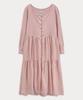 Sseomweeobeoteo Evelyn Lace Long Dress - Pink
