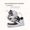 Anta Fashionable Comfortable Wear-Resistant Lightweight Shock-Absorbing Non-Slip Low-Top Kids Skate Shoes Kids sneaker White Black Pink A22448088-1