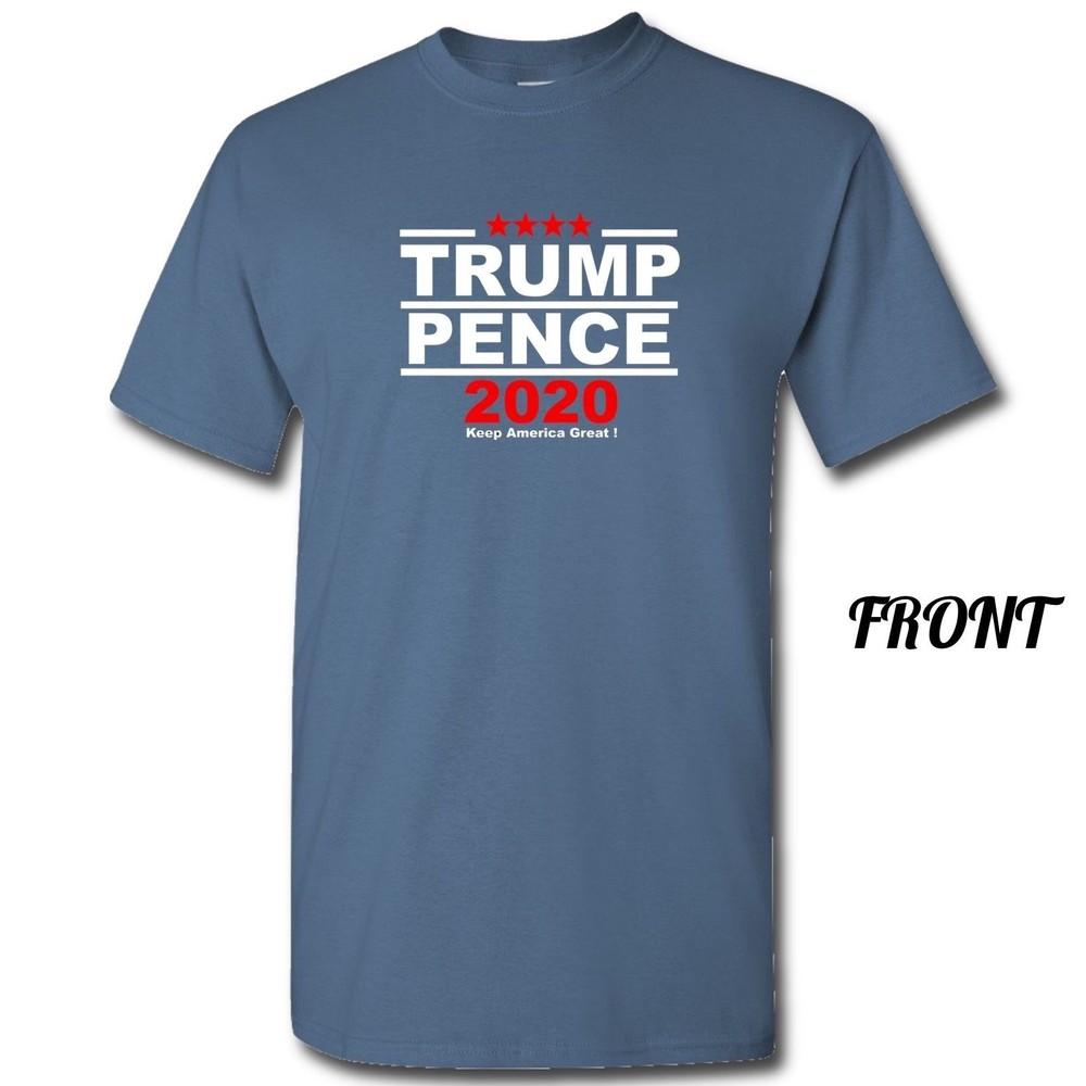 Trump Pence 2020 Keep America Great Brand New Shirt Multiple Sizes and Colors Unisex T-Shirt XXXL