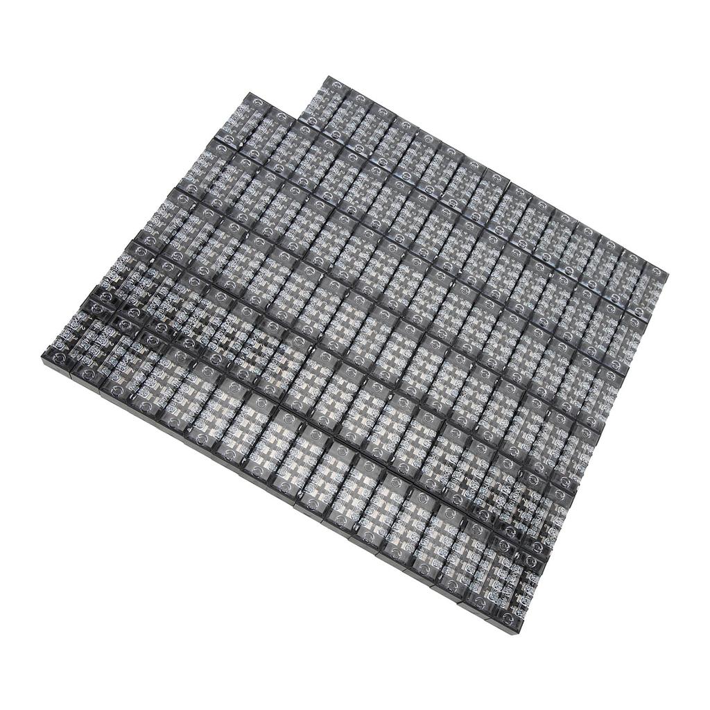 100Pcs 15A 600V TB‑1504L Terminal Block Copper Link Column 4 Sections Power Terminal Block