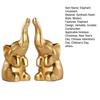 1 Paar Olifant Ornament Hars Beeldje met Omhoogstaande Slurven Decoratief Koppel Beeldje Huis Verjaardag Decor