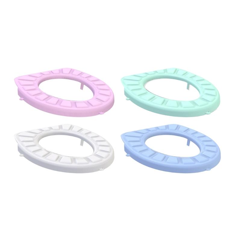 Silicone Toilet Seat Cover Decorative Mat Cover Pad Cushion Decoration for Home Toilet Seat Protective Mat Supplies