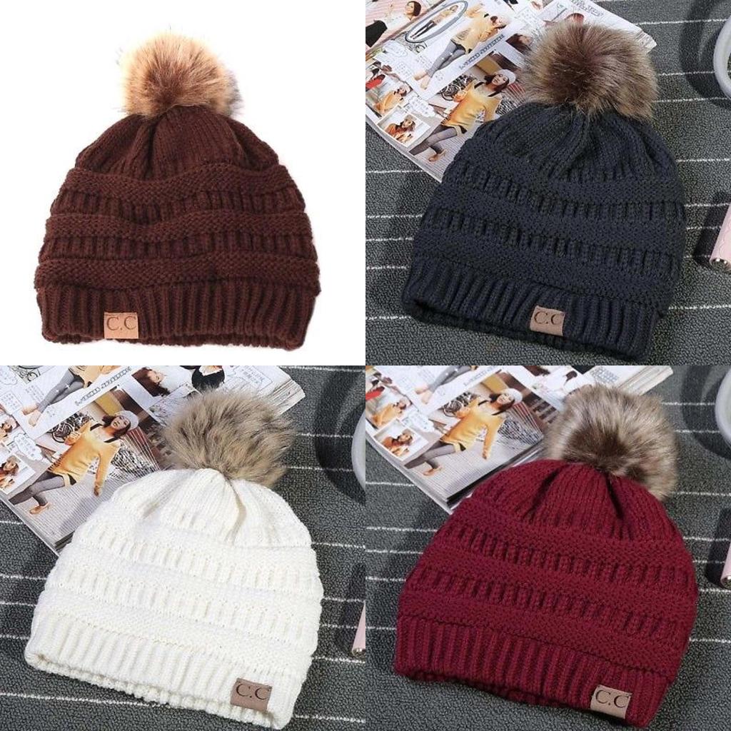 Stylish Unisex Hand Crocheted Acrylic Knit Hat For Warmth In Various Colors