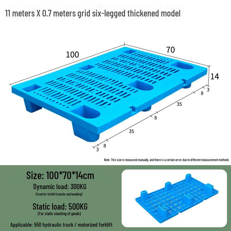 Moisture-Proof Plastic Forklift Pallet Platform Tray
