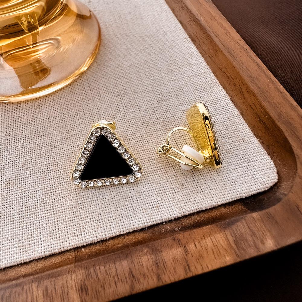 Vintage Französische Ohrclips mit ovalen Perlen für nicht-durchstochene Ohren