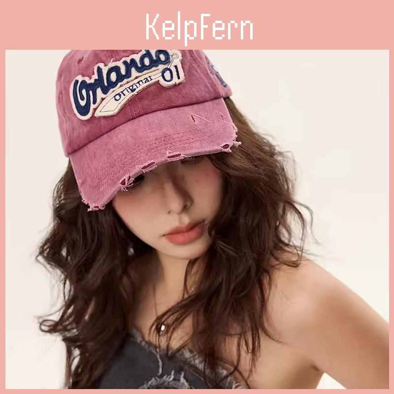 Cotton Hat Washed Punk Baseball For Men Women Hip Hop Letters Snapback Sun Visor Cap Hip Hop Dad Trucker Hats Couple Streetwear